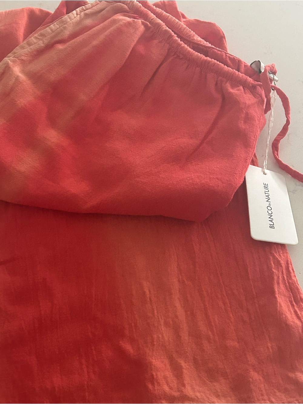 Blanco+Nature Wide Leg Pants - Red